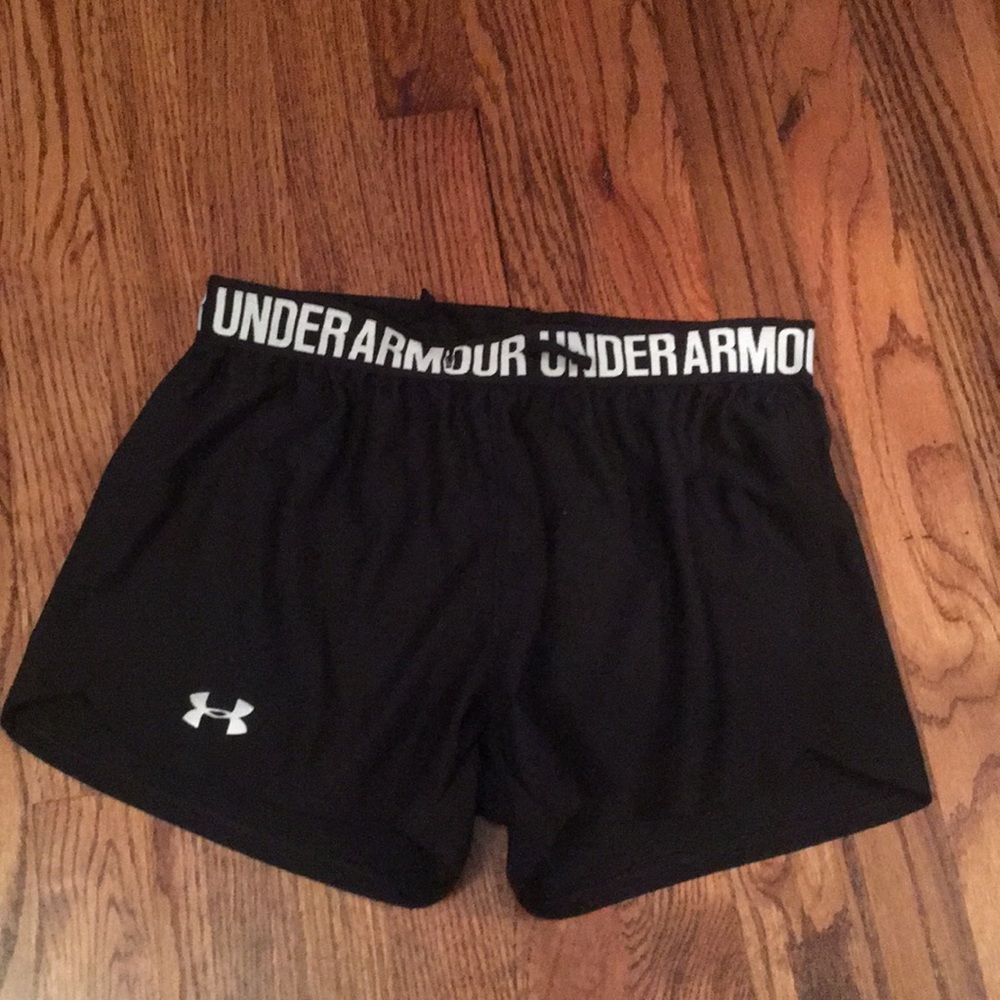Under Armour Black Running Shorts